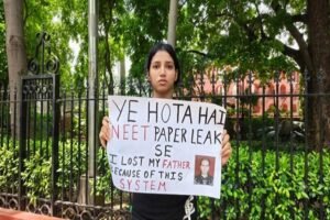 NEET Paper Leak Protest