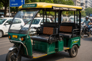 Delhi E-Rickshaw Shutdown