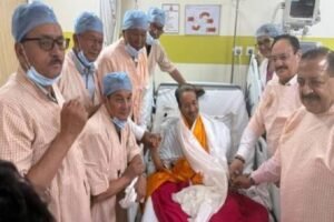 Sonam Wangchuk at Medanta Hospital